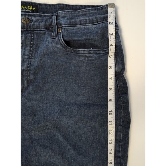 Urban Star Men’s Relaxed Fit Jeans 36x34 Dark Wash Denim Classic Straight Leg - Picture 14 of 16